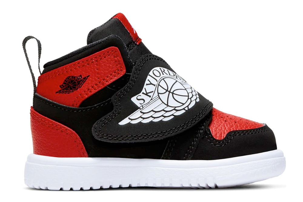 Sky Jordan (TD) Black/White-Gym Red