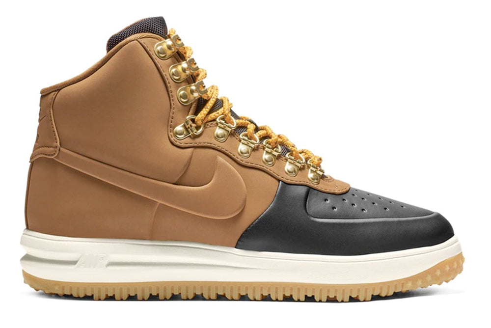 Nike Air Force 1 Duckboot High Black/Phantom-Gum Light Brown-Light British Tan